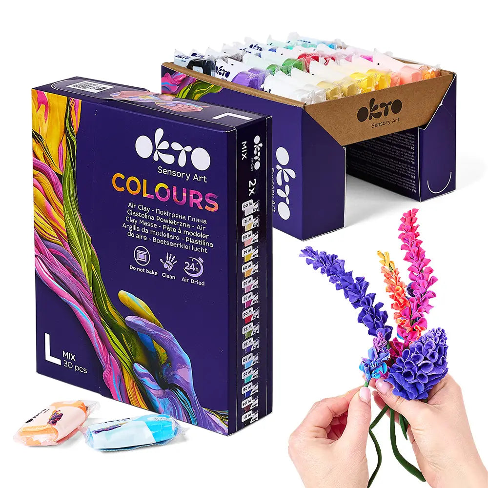 OKTO Colors Luftknete-Mix (Größe L)