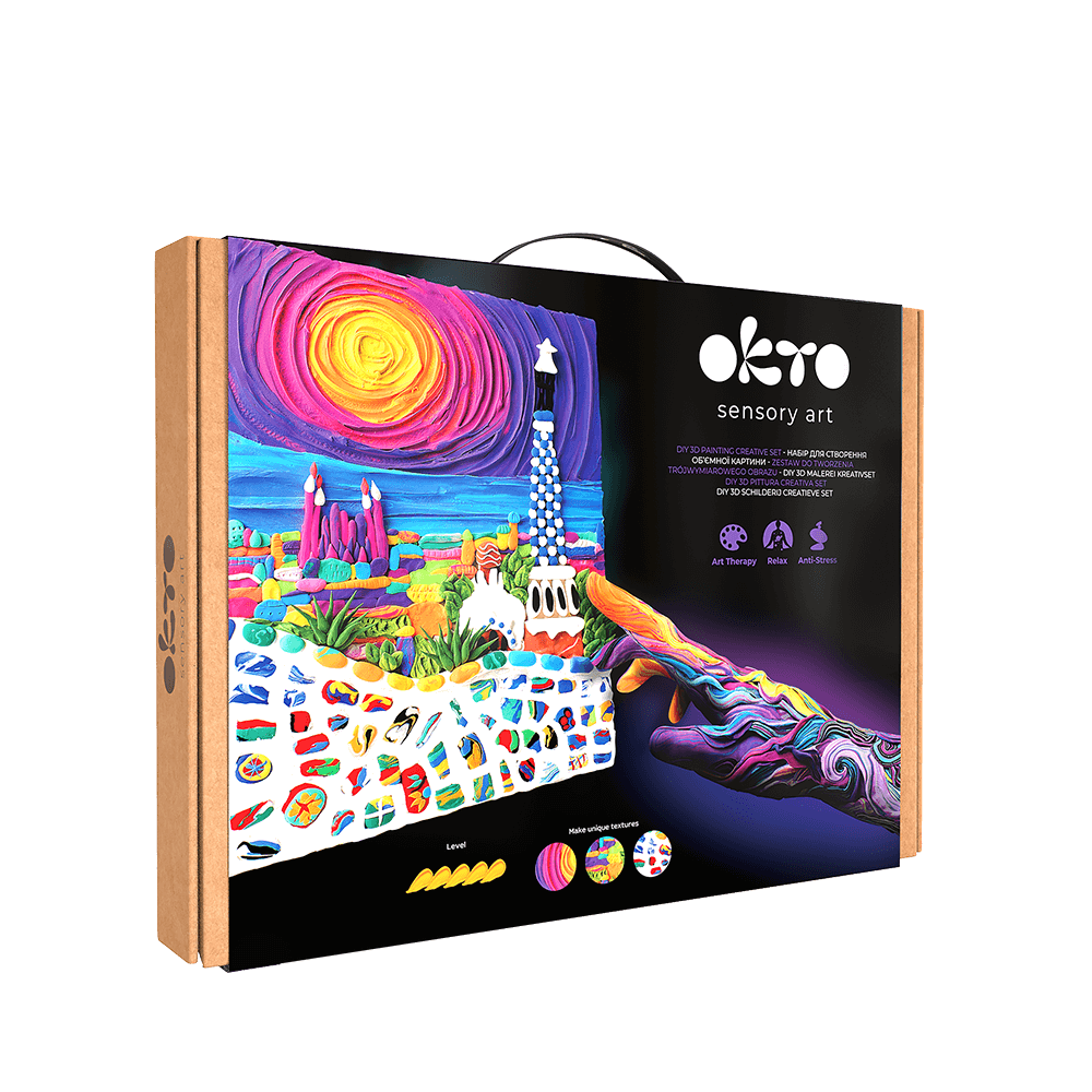 Volumetrisches 3D-Gemälde #parkguellbarcelona