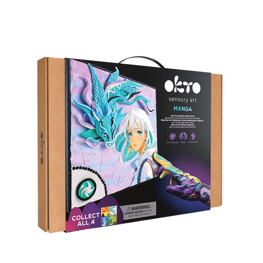 Volumetrisches 3D-Gemälde Manga „Luft”